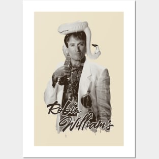 Robin Williams - Vintage Retro Photo Posters and Art